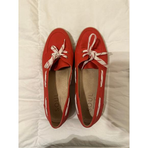 SOUL Naturalizer Women's Orange Tia-Boat Hybrid Sport Boat Shoes Size 11W - Picture 11 of 13